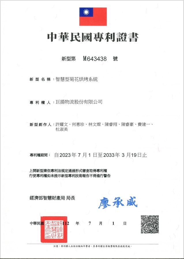 專利證書